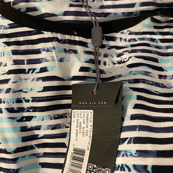 PJK Patterson J Kincaid Silk Top - Picture 2 of 3